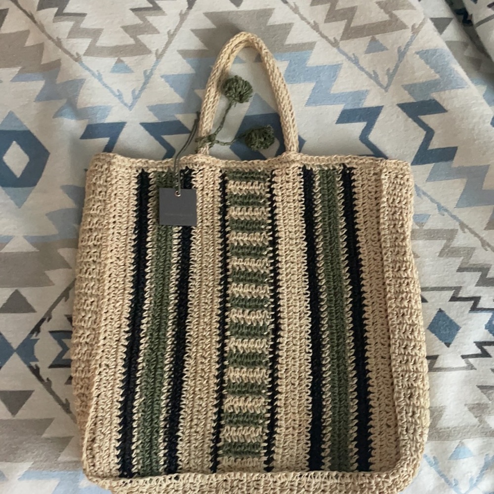Anthropologie Straw Tote